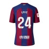 Officiële Voetbalshirt + Korte Broek FC Barcelona Eric 24 Thuis 2023-24 - Kids